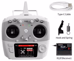 Radiolink T12D med R12F Gyro Receiver 2.4Ghz radio system