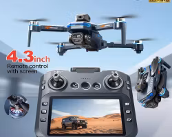 GT8 Drone GPS 8K HD 360° Dual Cameras 5G WIFI RTF LCD Screen BL motors