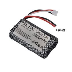 2S 7,4 volt 3200 mAh LiIon T-plugg