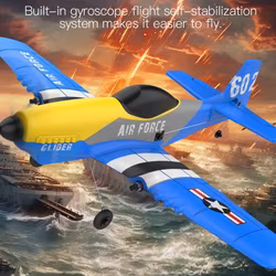 P51 Mustang 3 kanals RC Plane 2.4G EPP Gyro RTF
