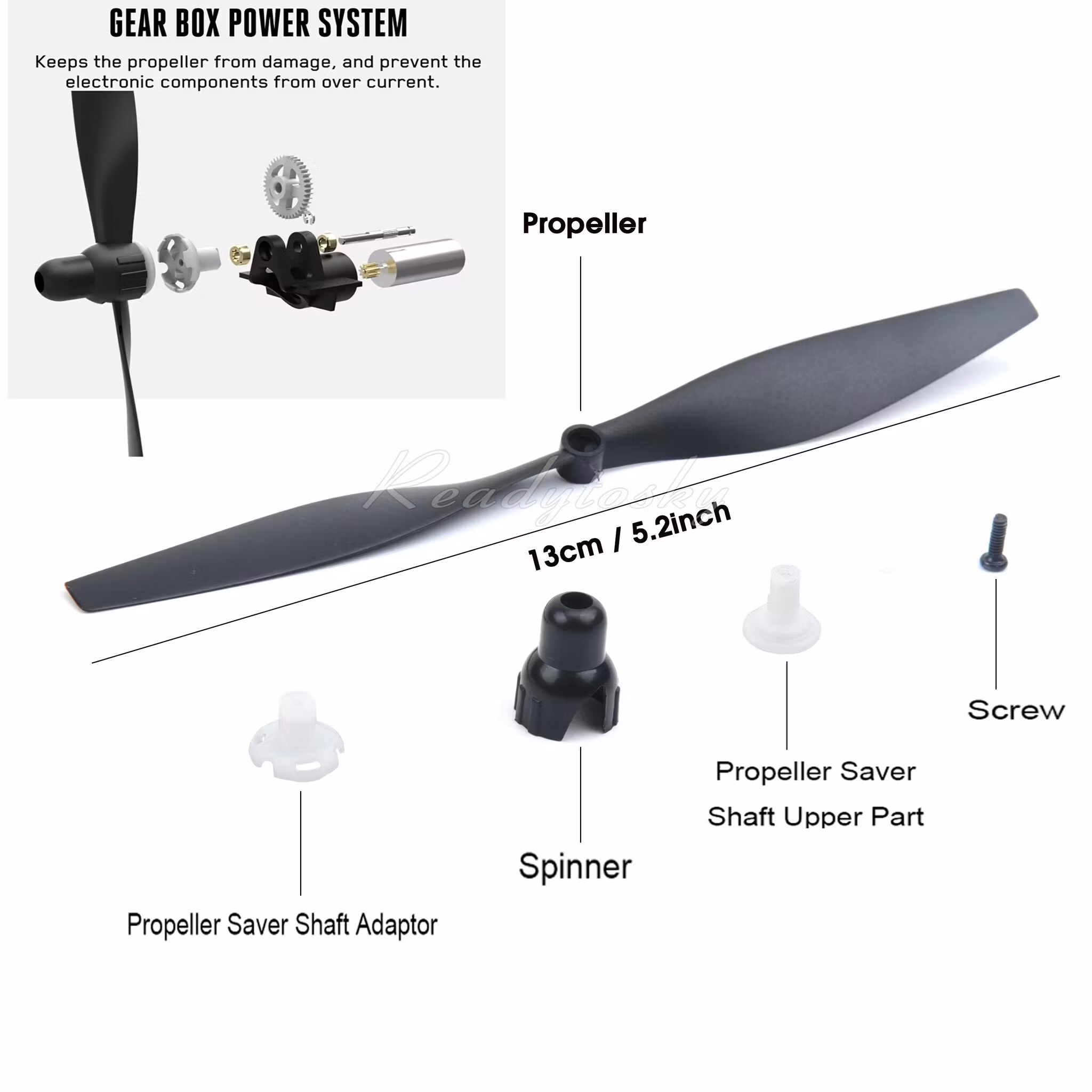Propeller saver propeller side std type