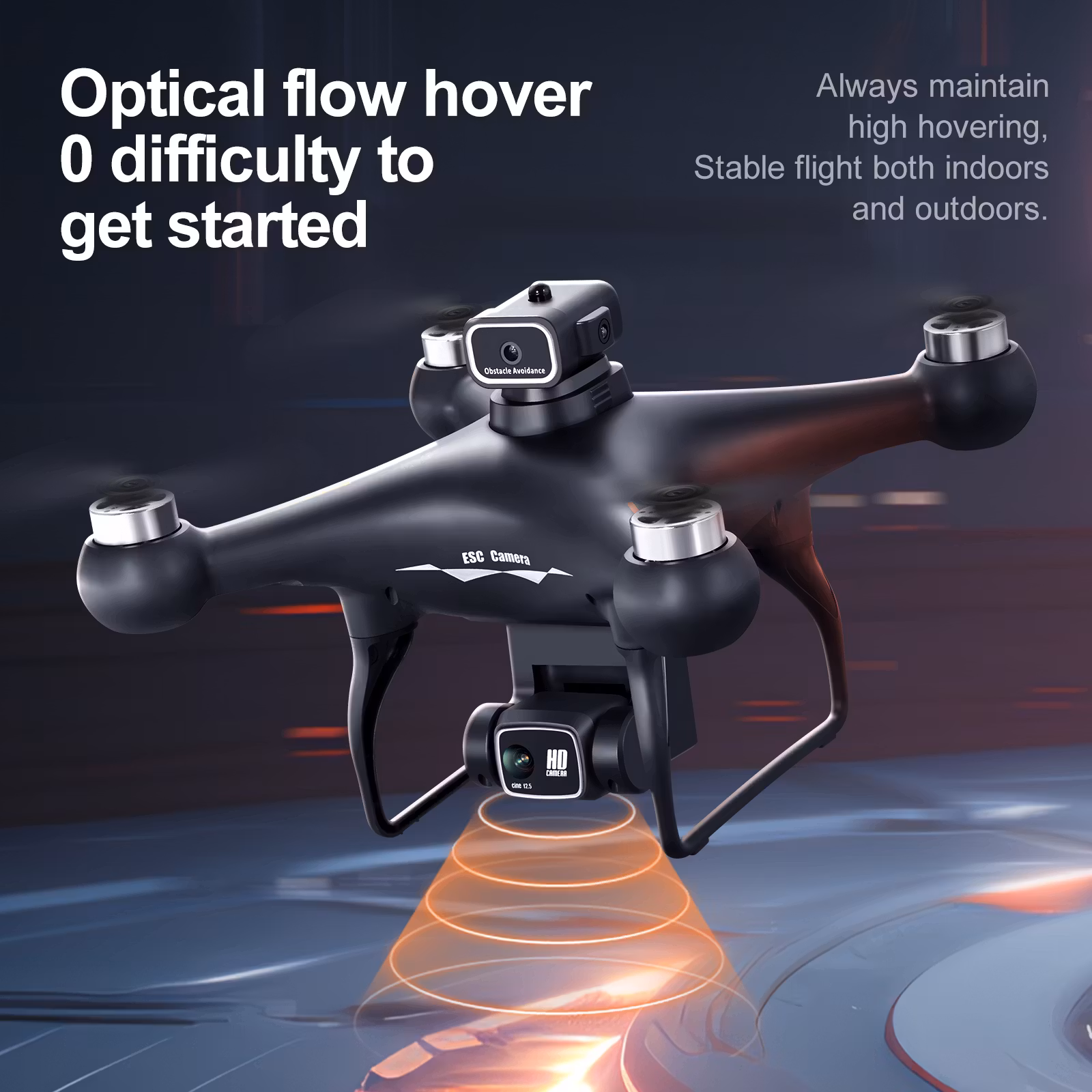 ELF MAX Drone 8K HD 360° Dual Cameras 2,4 Ghz LCD Screen 5G WIFI RTF BL motors