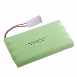 9,6 volt 5000 mAh NiMh batteripakke med Tamiya plugg