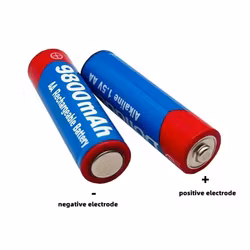 AA 1,5 volt 9800 mAh ladbare nikkel hydrogen batteri