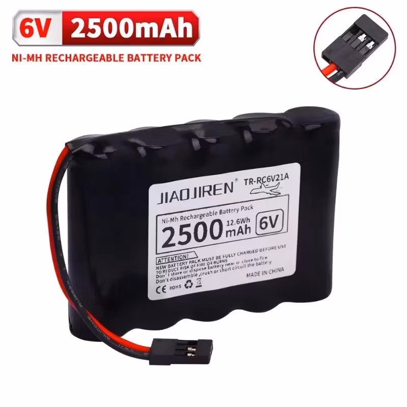 6 volt 2500 mAh mottakerbatteri