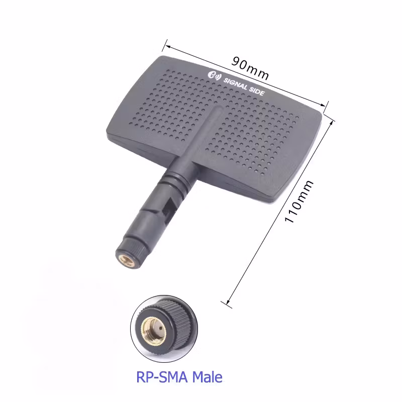 2.4G/5.8Ghz 18 dBi Panel Wi-Fi Antenna RP-SMA High-gain FPV
