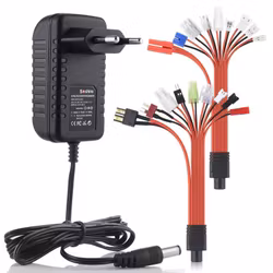 NiMh NiCad 2-10 cells 18 kontakter lader 1 Amp