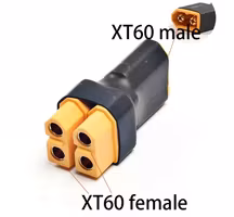 XT60 parallell 1xhann 2xhunn fordeler