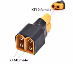 XT60 parallell 1xhunn 2xhann fordeler