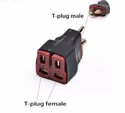 T-plugg/Deans parallell 1xhann 2xhunn fordeler