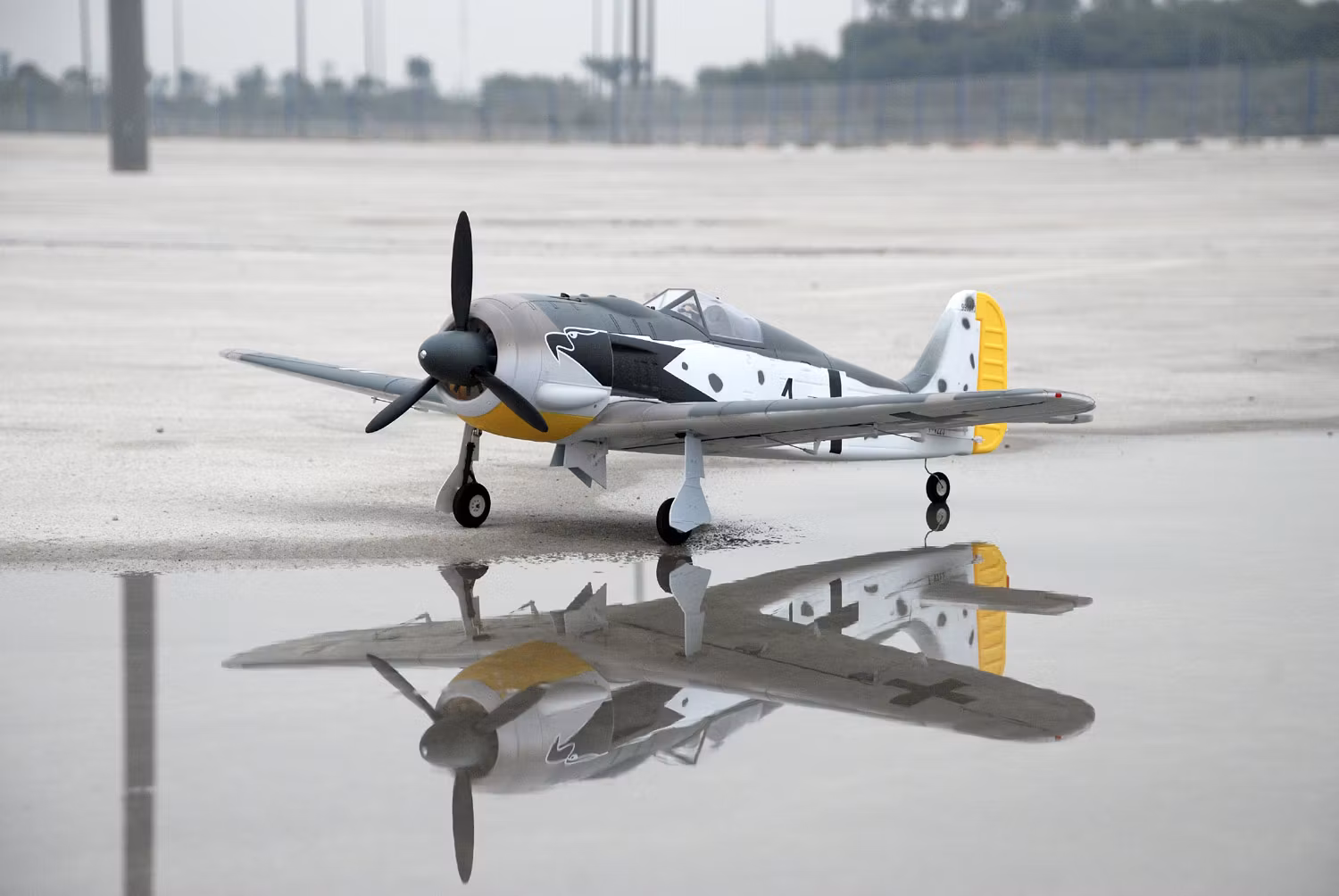 FW-190 Focke Wulf WW 2 1200MM RTF Gyro