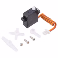 Micro servo 1,7 gram med 1,0 mm mini JST plugg