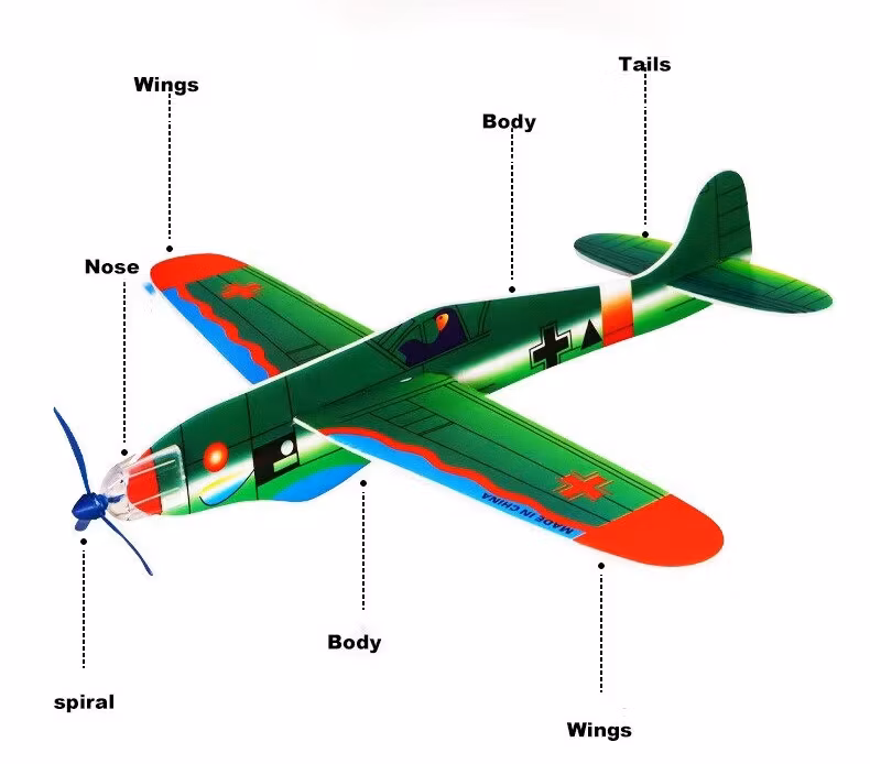 Kastefly glider 21 cm