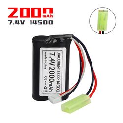 2S 7,4 volt 2000 mAh Mini-Tamiya LiIon batteri