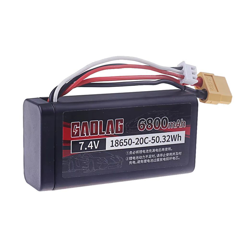 2S 7,4 volt 6800 mAh XT60 HC LiIon batteri