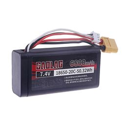2S 7,4 volt 6800 mAh XT60 HC LiIon batteri