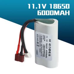 11,1 volt 3S 20C 6000 mAh LiPo T-plugg