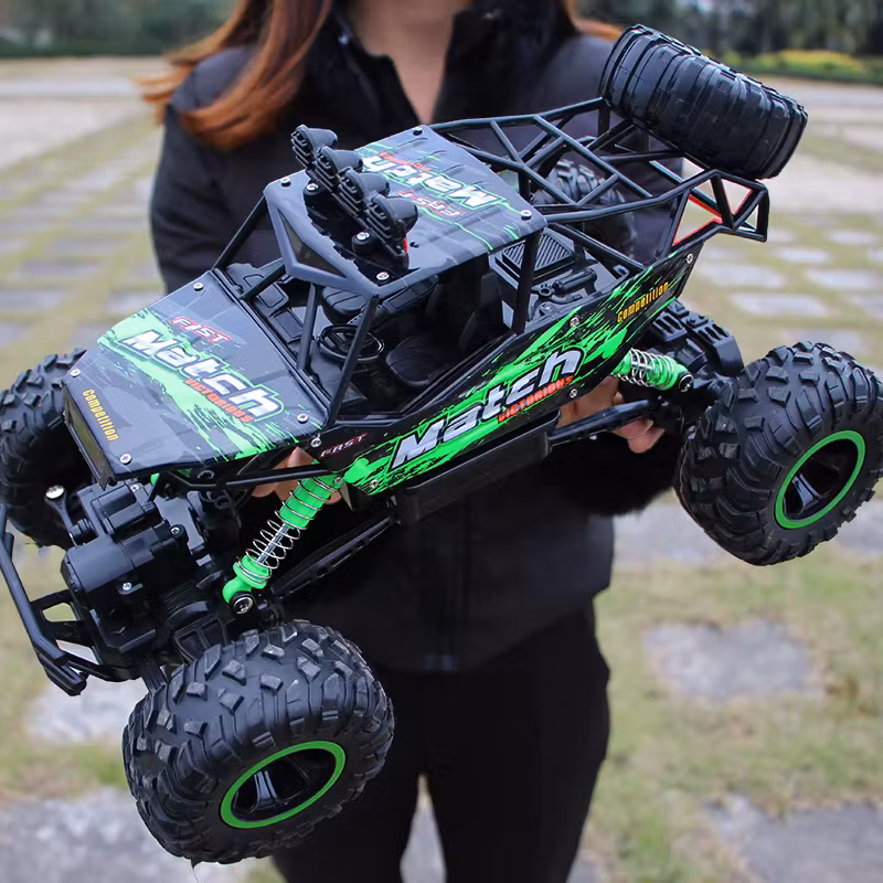 1:12 2.4GHz 37 cm RC Rock Crawler 4WD Grønn Sort Off Road
