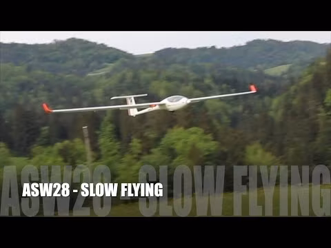 ASW28 V4S 2.6m ABS Unibody Scale Glider PNP