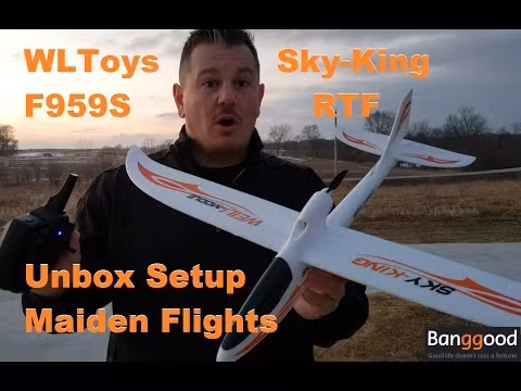 WLtoys Sky-King F959S 2.4GHz m/Gyro - RTF