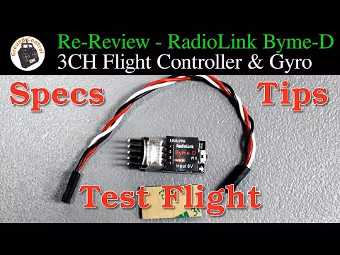 Radiolink-Byme-D Flight Stabiliser and Controller Gyro