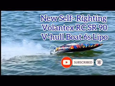 Vector SR90 Pro 6S Upgrade Super High Speed Boat 100 km/t RTR with Auto Roll Back Function