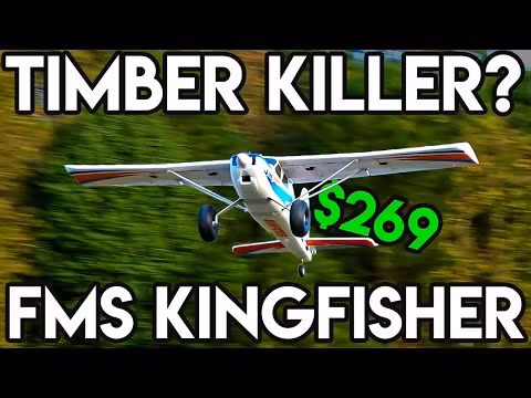 FMS Kingfisher 1400MM wheels floats skis Gyro RTF