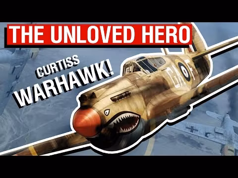 Curtiss P-40B Warhawk WW2 aircraft gyro RTF