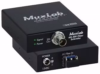Muxlab 6G-SDI Fiber förlängningskit, 20km