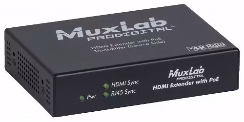 Muxlab HDMI extenderkit HDBaseT, PoE