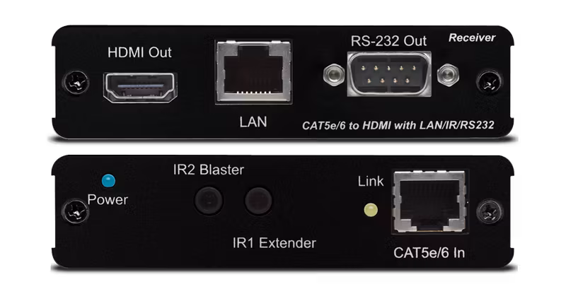 CYP/// HDMI förlängare över Cat6, KIT, 100m, 4K, PoE, RS232
