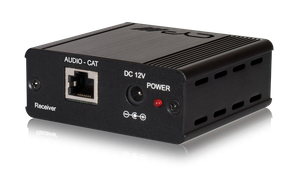 Digitalt ljud över 1 CAT kabel, Mottagare (PoC)
