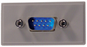 Modul Vägguttag RS232 hane-hane