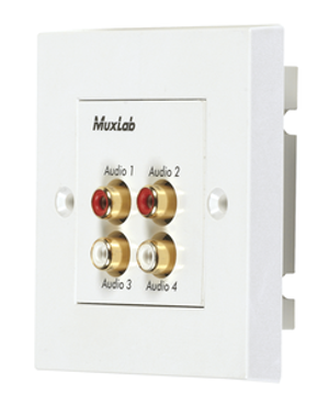 Quad Audio Wall Plate Balun