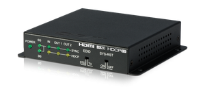 HDMI splitter 1:2 med HDMI2.0, HDCP2.2