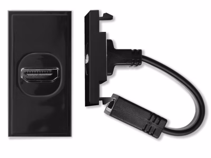 HDconnect HDMI modul med svans SVART