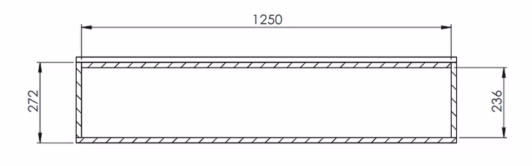  TV-möbel med inbyggd TV-HISS Svart