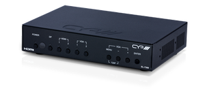 Presentations switch och scaler med HDMI, DP & VGA in