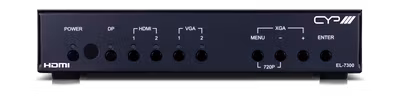 CYP/// Presentations switch och scaler med HDMI, DP & VGA in