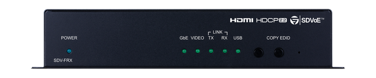 CYP/// HDMI/DisplayPort Fiber Mottagare, 4K UHD, USB/KVM