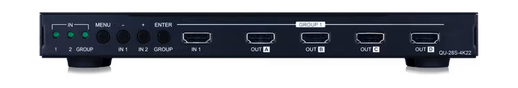CYP/// QU-28S-4K22 2 HDMI in 8 HDMI ut, 4K@60 HDR