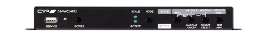 CYP/// HDMI Videovägg processor med Warping och Rotation