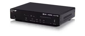 4x1 HDMI switch och förstärkare med AV kontroll system