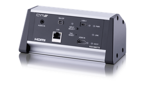 Bordssändare, HDMI, USB-C, Mini DP, LAN, PoH, 100m