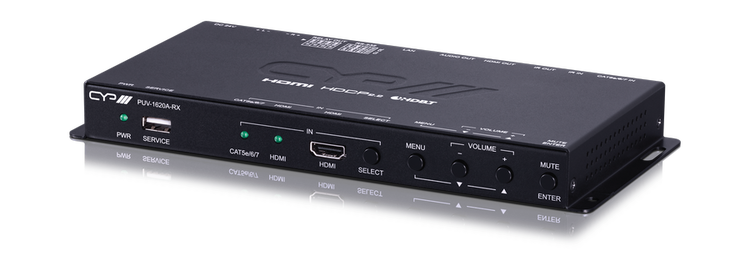 CYP/// HDMI mottagare med Ljud förstärkare, 4K, LAN, PoH