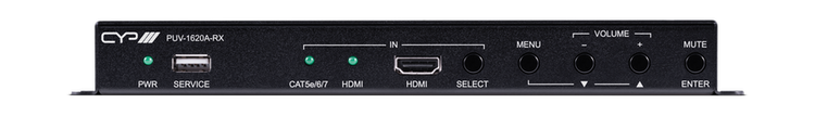 CYP/// HDMI mottagare med Ljud förstärkare, 4K, LAN, PoH