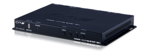 Full HDBaseT mottagare, Slimline, 4K, HDCP2.2, PoH, IR, LAN, OAR, Audio De-Embedding