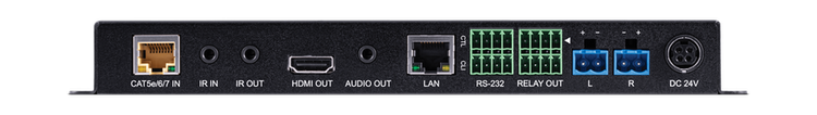 CYP/// HDMI mottagare med Ljud förstärkare, 4K, LAN, PoH