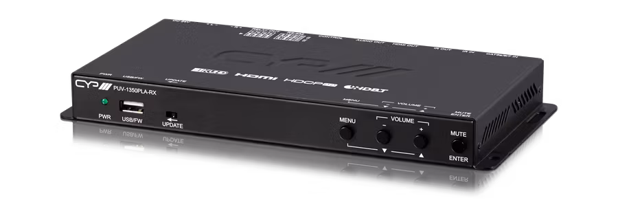 CYP/// PUV-1330PL-KIT Multi-function AV Solution with USB pathway: Wall plate HDBaseT TX; HDBaseT RX with Built in Amplifier; Control Trigger Module