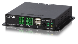 PUV-3050TX-UA UHD+ HDMI over HDBaseT 3 Transmitter with analogue audio I/O & USB 2.0 pathway (18Gbps, 4K@60Hz 4:4:4, 8-bit, HDR)